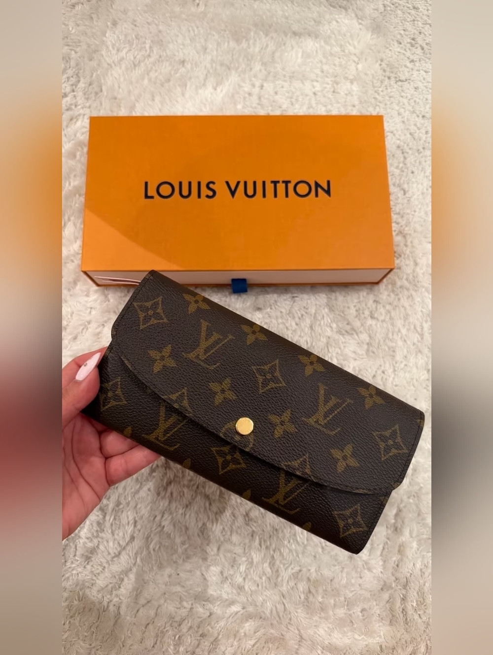 Louis Vuitton Emilie Wallet Rose Ballerine